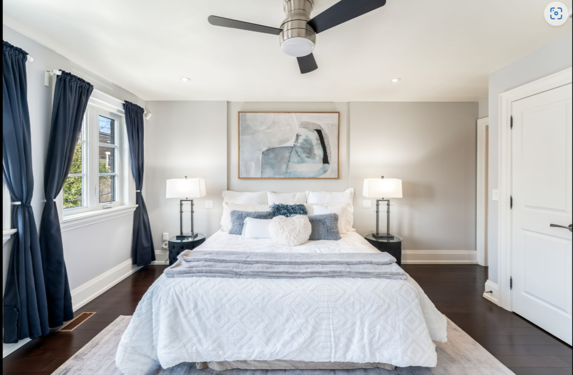 Bedroom View, 17 Haverson, Toronto Home Staging
