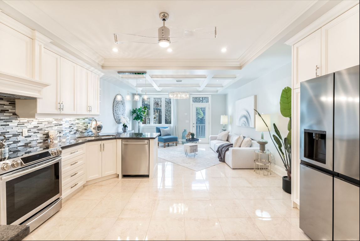 Kitchen, 17 Haverson, Toronto Home Staging
