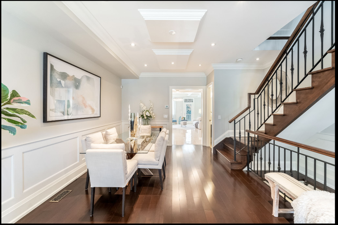 Dining Space, 17 Haverson, Toronto Home Staging