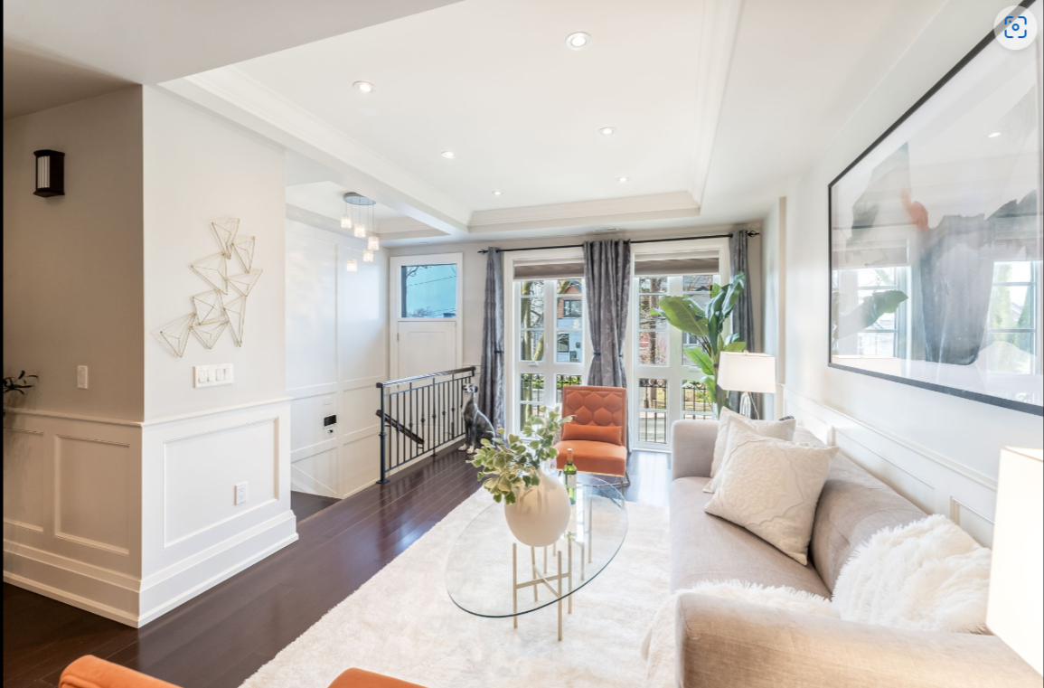 Living Room Space, 17 Haverson, Toronto Home Staging