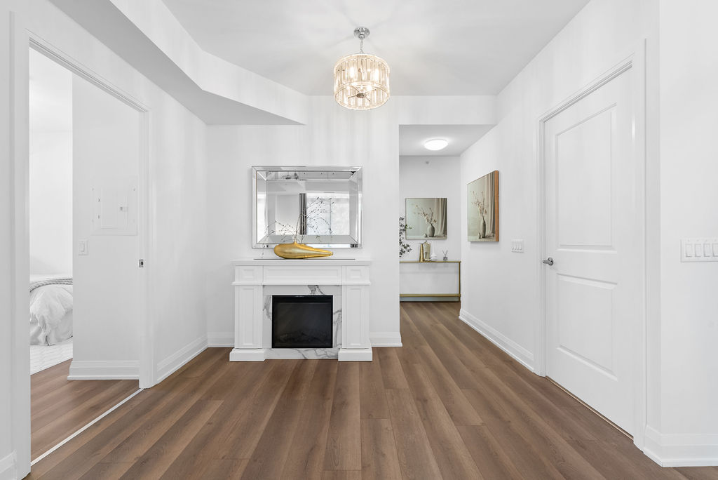 Fireplace, 3655 Kingston, Scarborough Condo Staging