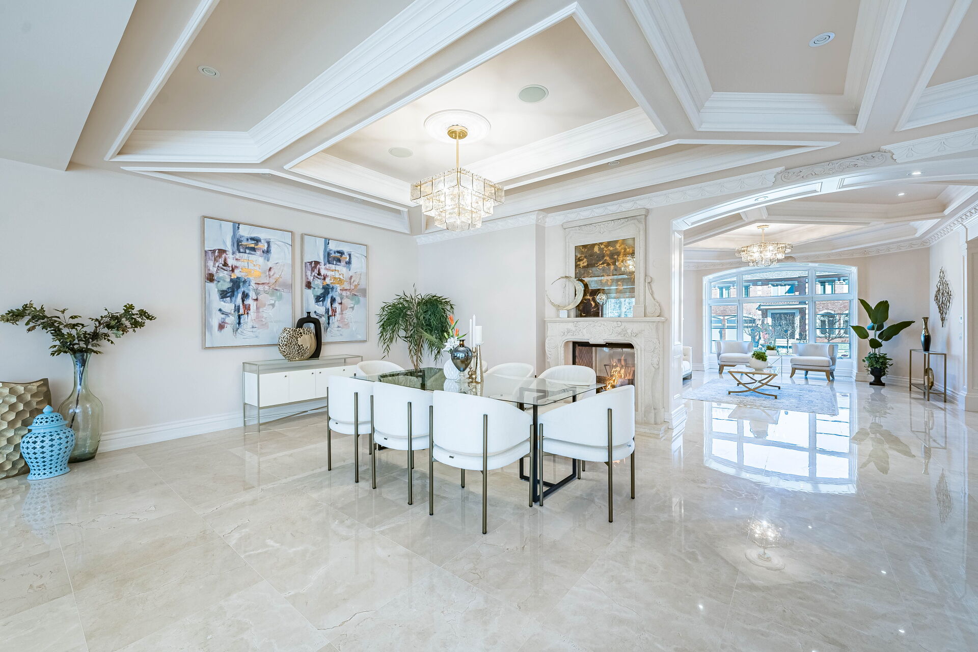 Dining Room, 61 York Rd, Toronto Home Staging