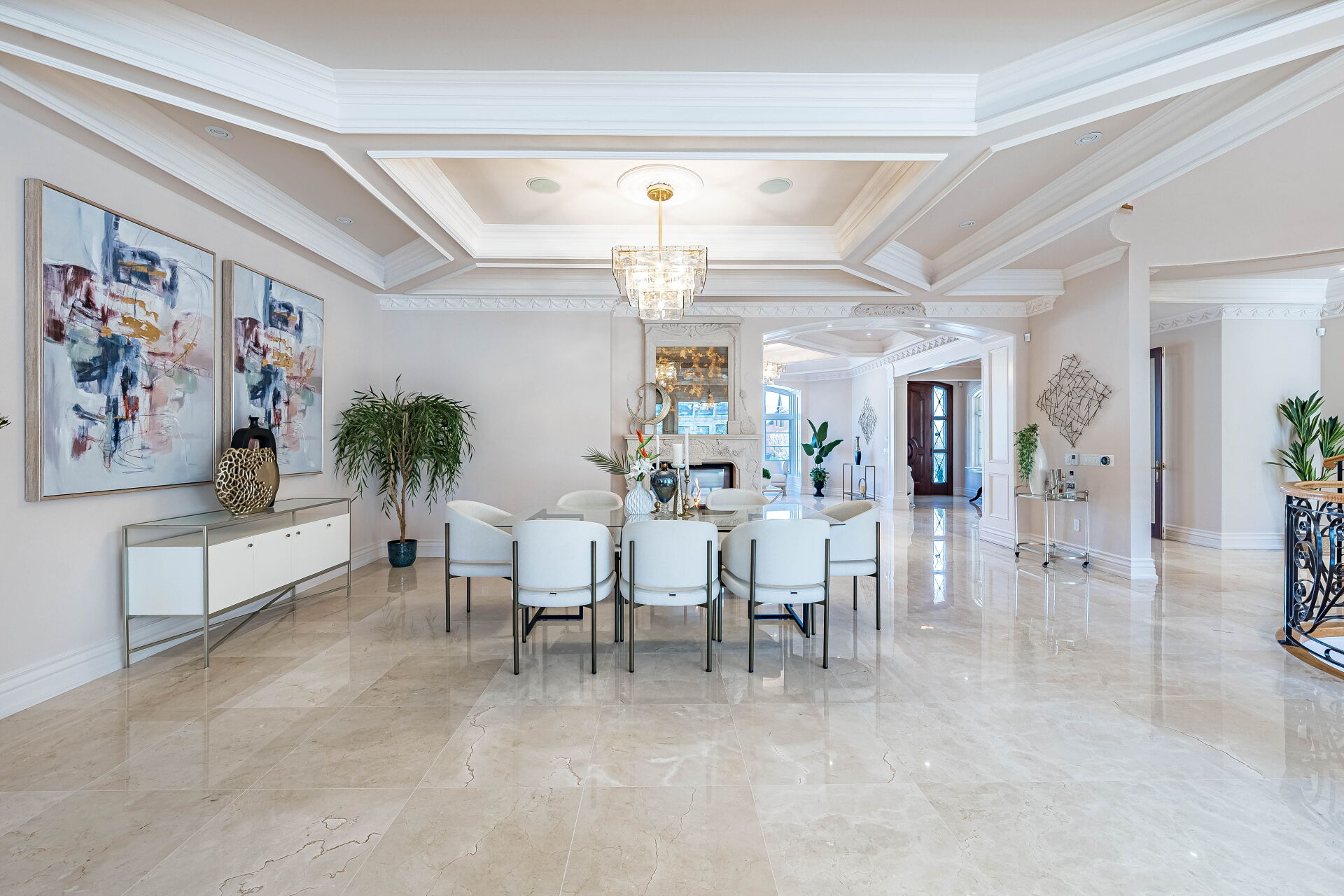 Dining Space, 61 York Rd, Toronto Home Staging