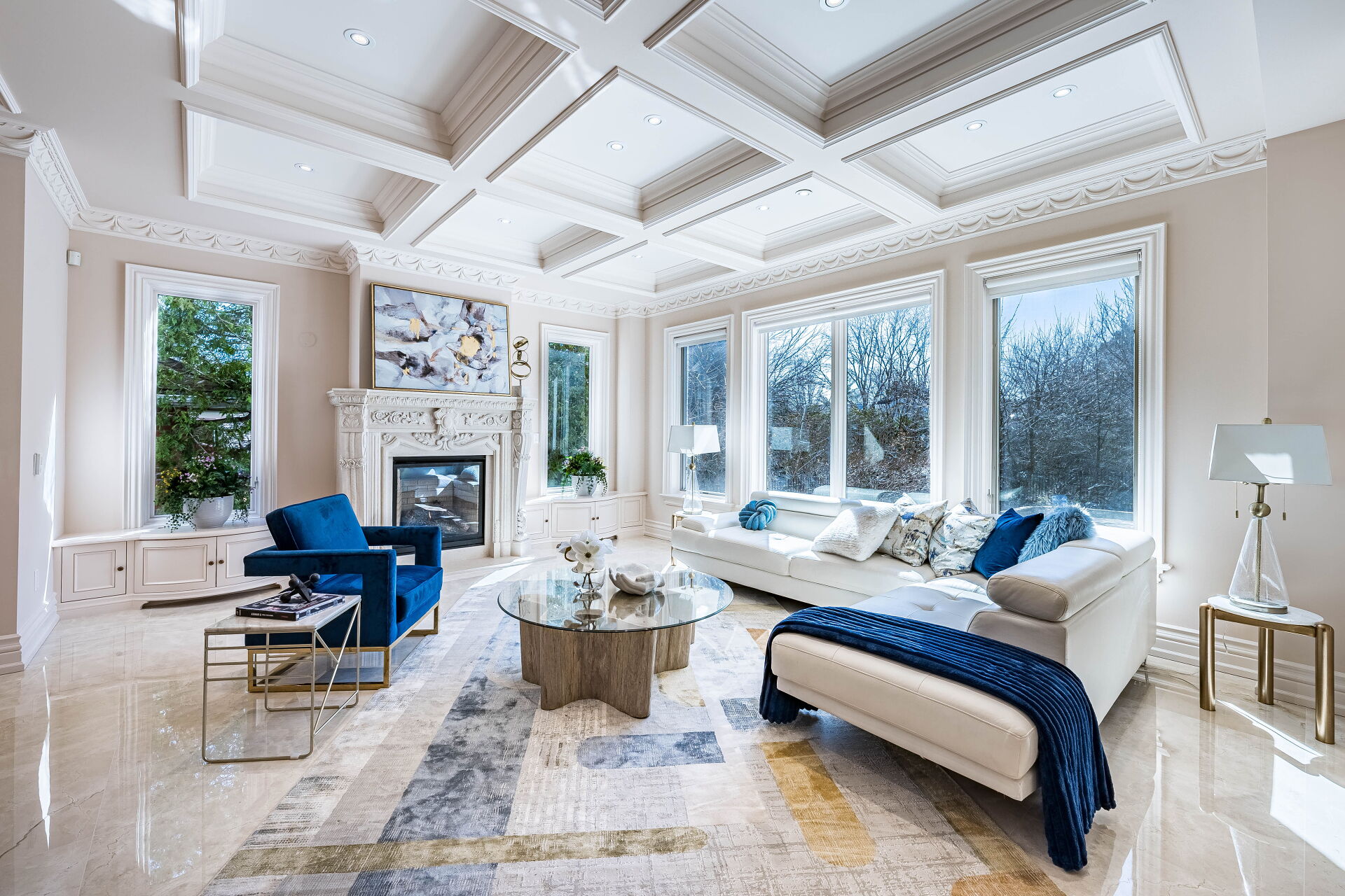 Living Room, 61 York Rd, Toronto Home Staging