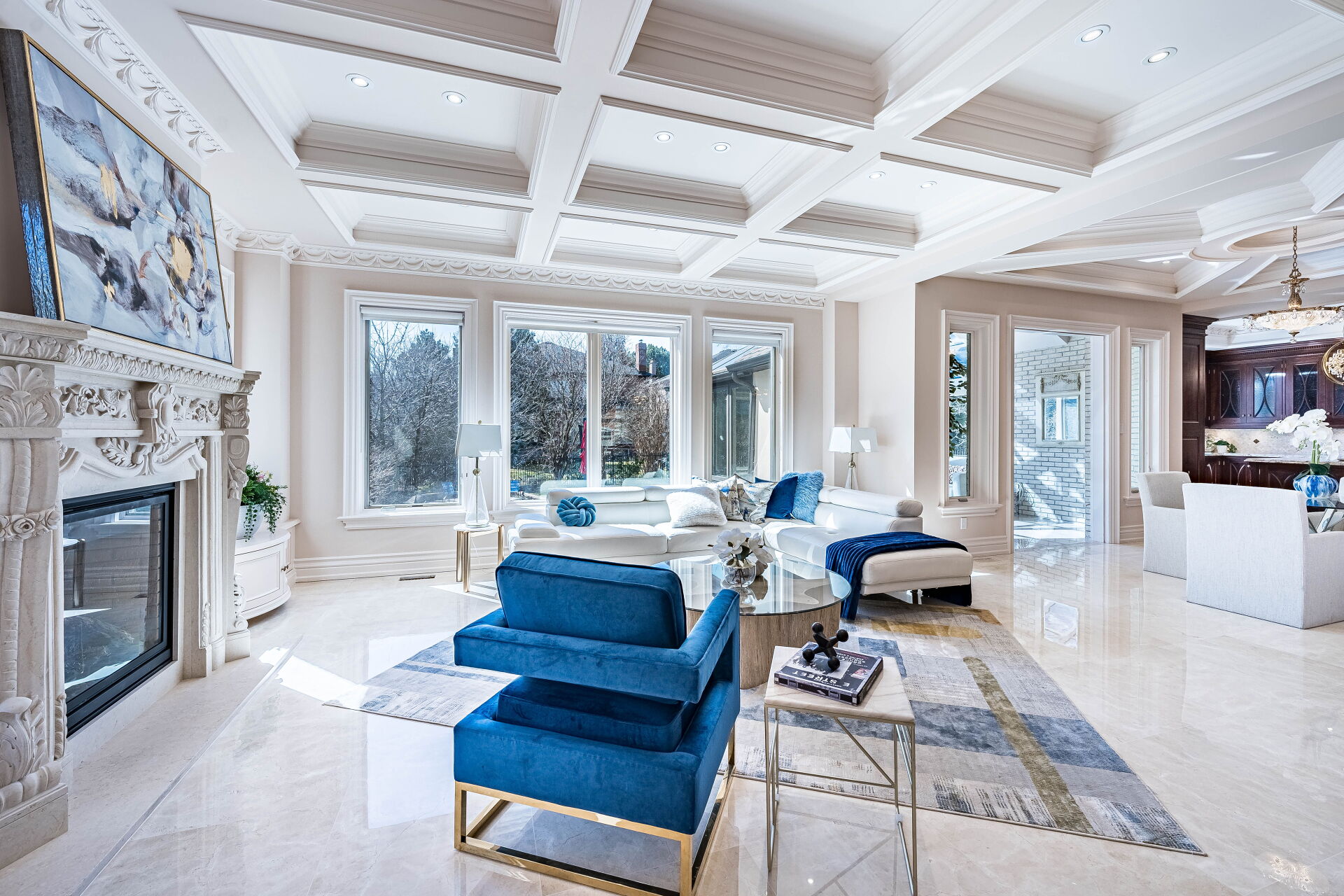 Living Area, 61 York Rd, Toronto Home Staging