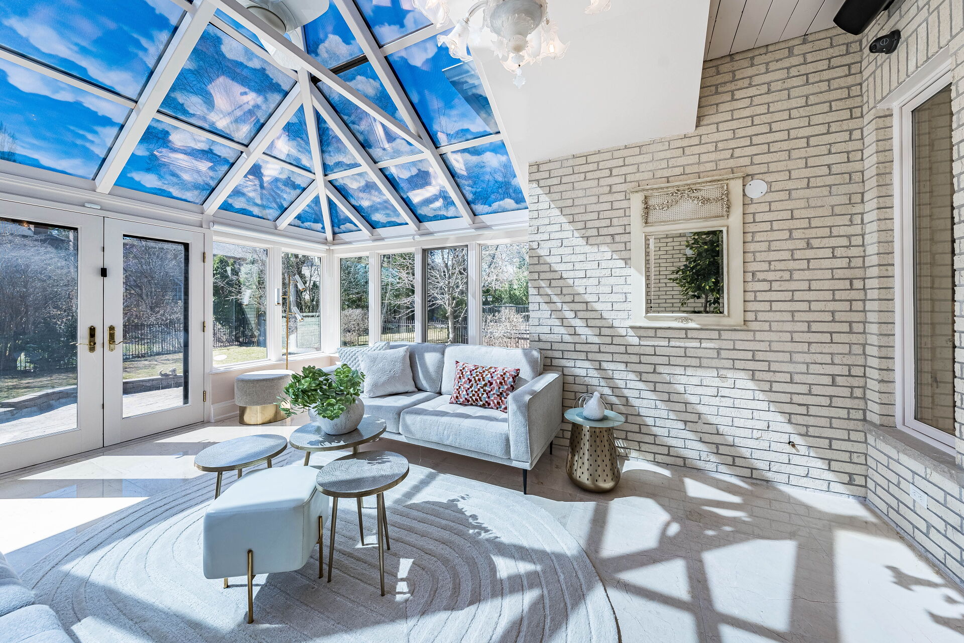 Sunroom Area, 61 York Rd, Toronto Home Staging